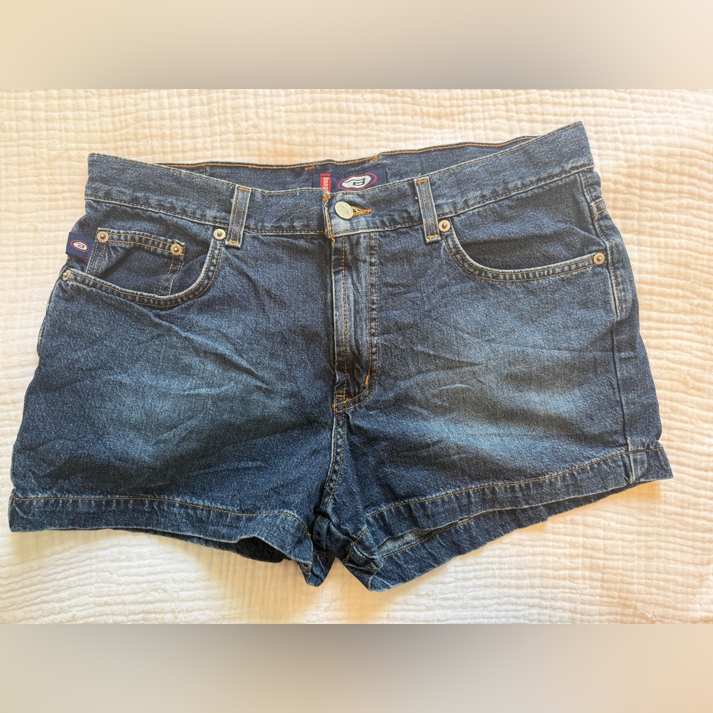 BONGO Dark Blue Women's Denim Shorts